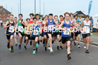 Boys under-15s 2021 Northern 6 and 4 Stage and Young Athletes Road Relays, Redcar. Photo: David T. Hewitson/Sports for All Pics